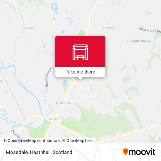 Mossdale, Heathhall map
