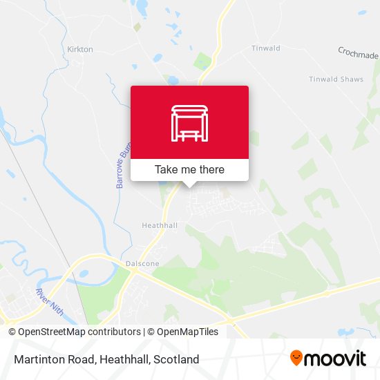 Martinton Road, Heathhall map