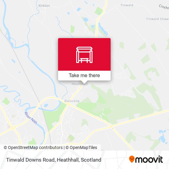 Tinwald Downs Road, Heathhall map