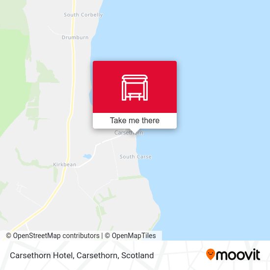 Carsethorn Hotel, Carsethorn map