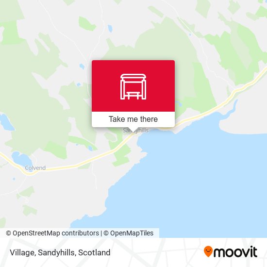 Village, Sandyhills map