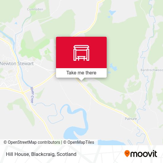 Hill House, Blackcraig map