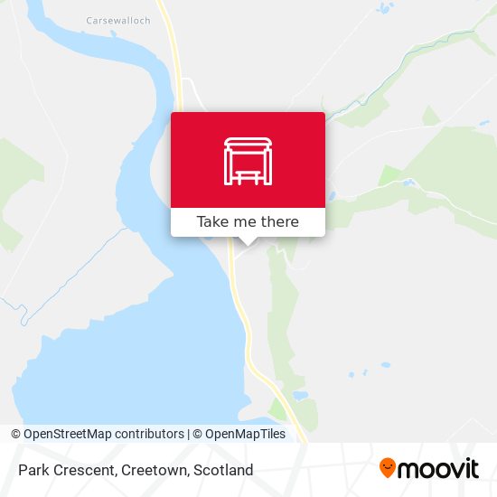Park Crescent, Creetown map