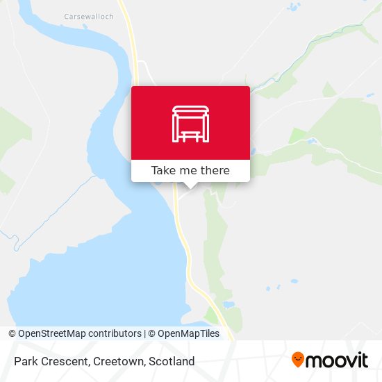 Park Crescent, Creetown map