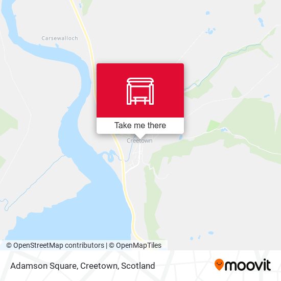Adamson Square, Creetown map