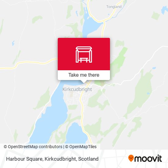 Harbour Square, Kirkcudbright map