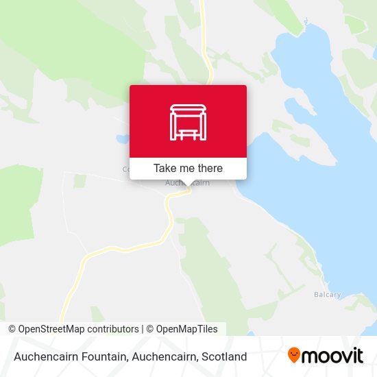Auchencairn Fountain, Auchencairn map