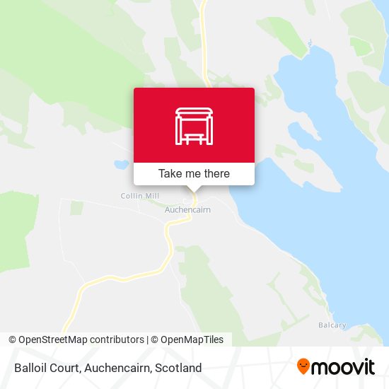 Balloil Court, Auchencairn map