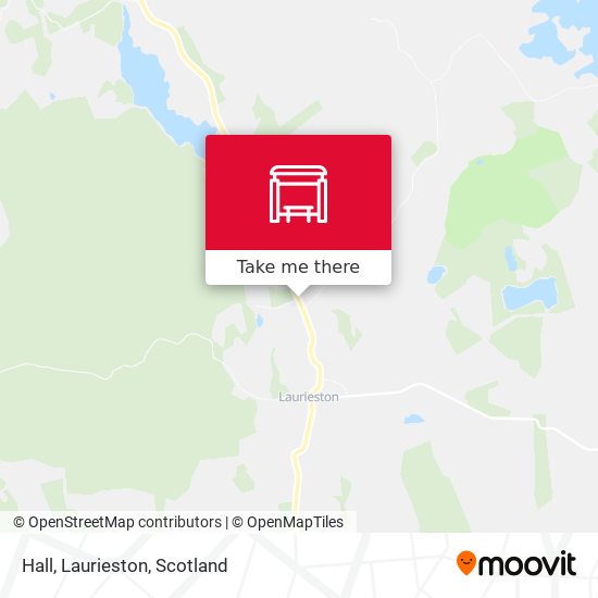 Hall, Laurieston map