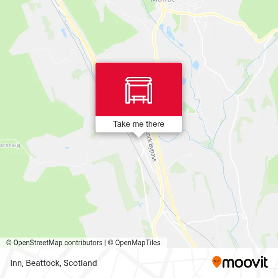 Inn, Beattock map