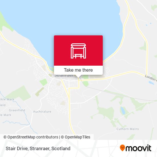 Stair Drive, Stranraer map