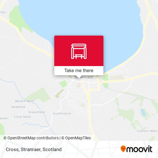 Cross, Stranraer map