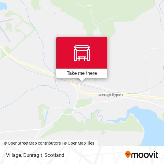 Village, Dunragit map