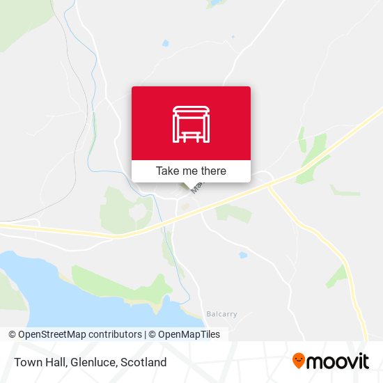 Town Hall, Glenluce map