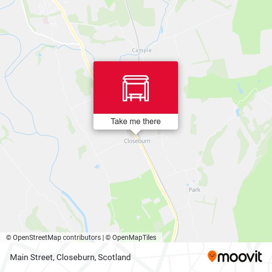 Main Street, Closeburn map