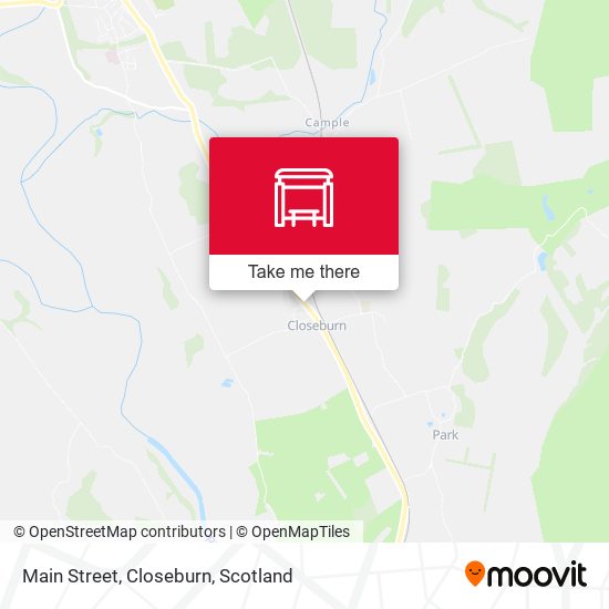 Main Street, Closeburn map