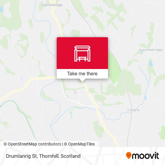 Drumlanrig St, Thornhill map