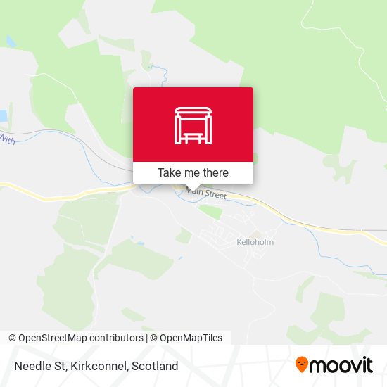 Needle St, Kirkconnel map