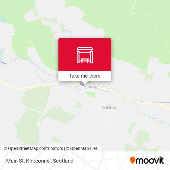 Main St, Kirkconnel map