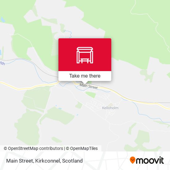 Main Street, Kirkconnel map