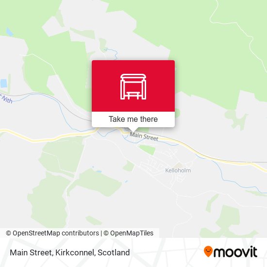 Main Street, Kirkconnel map