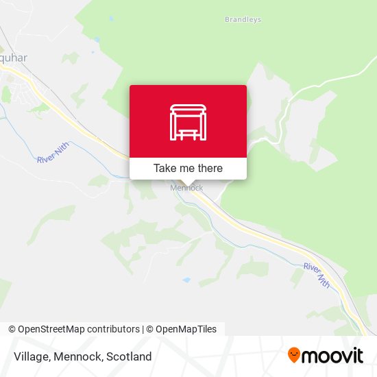 Village, Mennock map