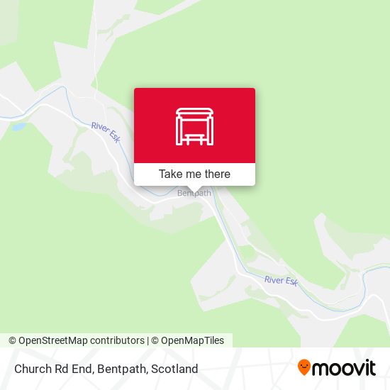 Church Rd End, Bentpath map