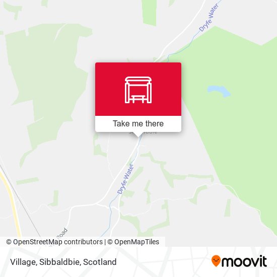 Village, Sibbaldbie map
