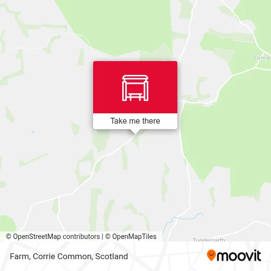 Farm, Corrie Common map