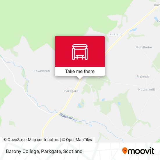 Barony College, Parkgate map
