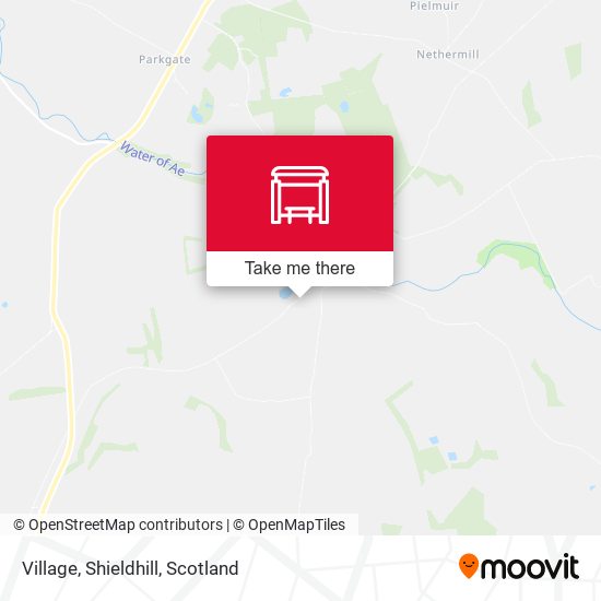 Village, Shieldhill map