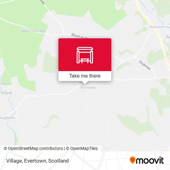 Village, Evertown map