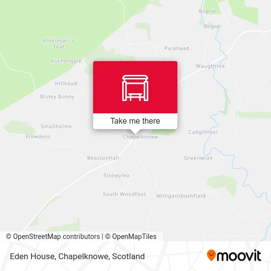 Eden House, Chapelknowe map