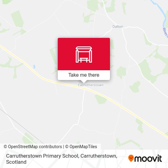 Carrutherstown Primary School, Carrutherstown map