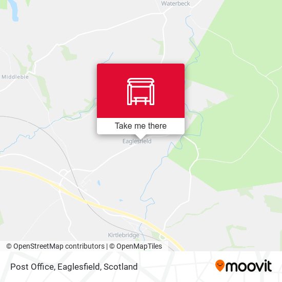 Post Office, Eaglesfield map