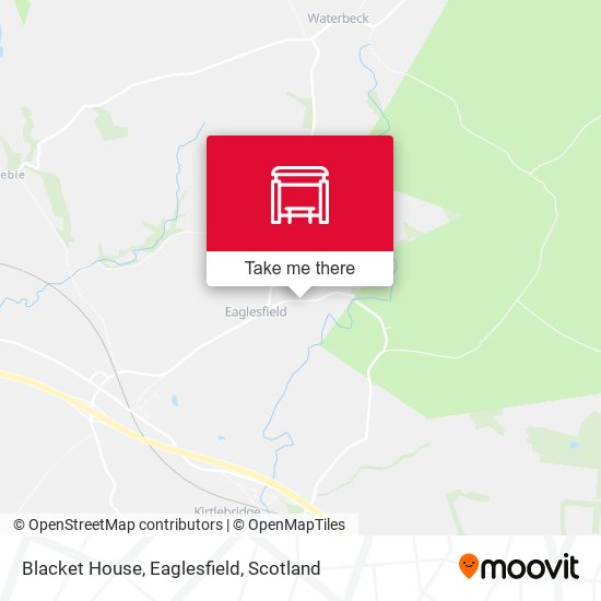 Blacket House, Eaglesfield map