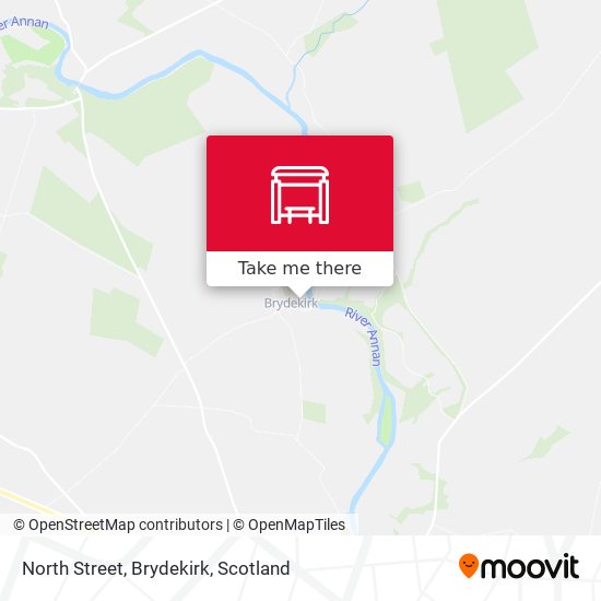 North Street, Brydekirk map
