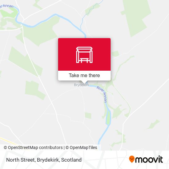 North Street, Brydekirk map
