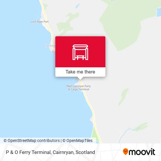 P & O Ferry Terminal, Cairnryan map