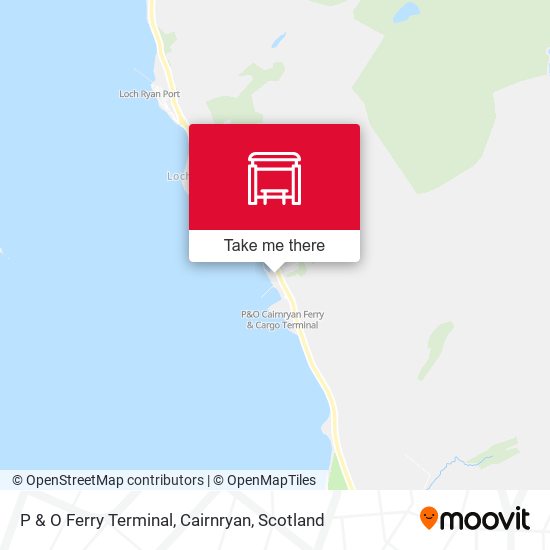 P & O Ferry Terminal, Cairnryan map