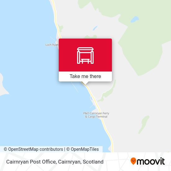 Cairnryan Post Office, Cairnryan map