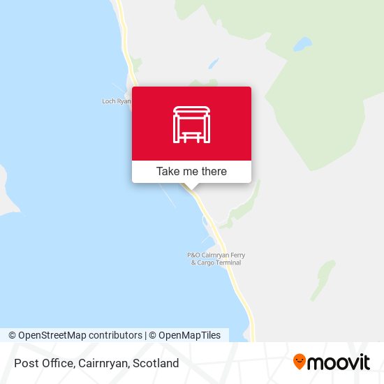 Post Office, Cairnryan map