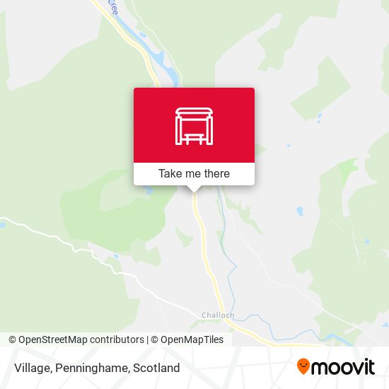 Village, Penninghame map