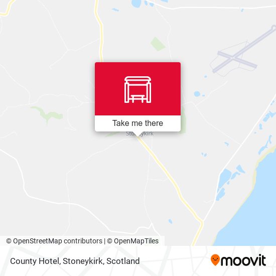 County Hotel, Stoneykirk map