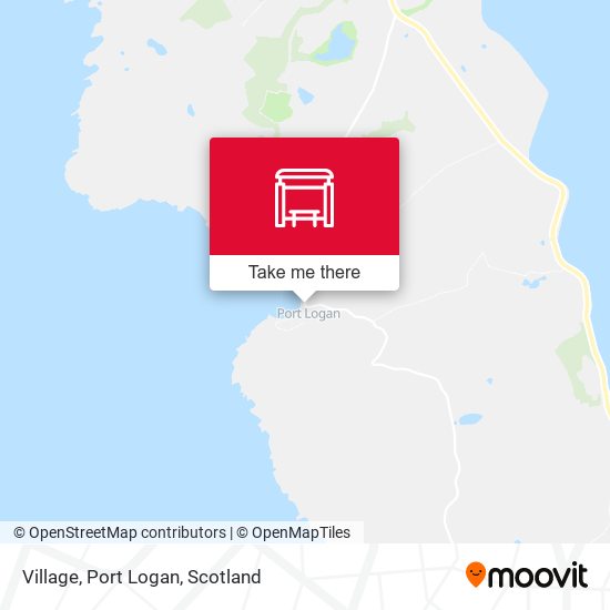 Village, Port Logan map
