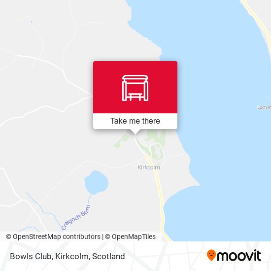 Bowls Club, Kirkcolm map