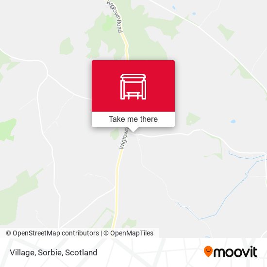 Village, Sorbie map