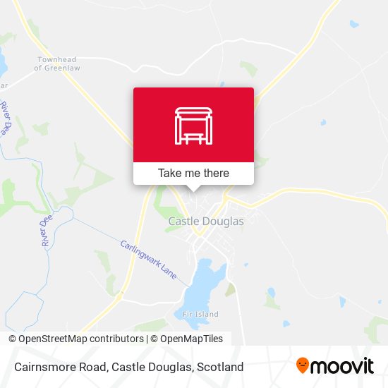 Cairnsmore Road, Castle Douglas map