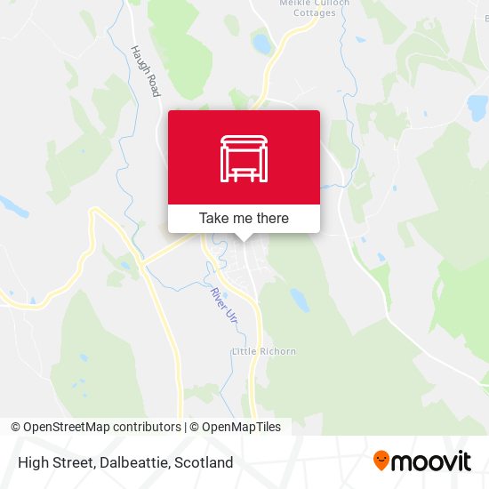 High Street, Dalbeattie map