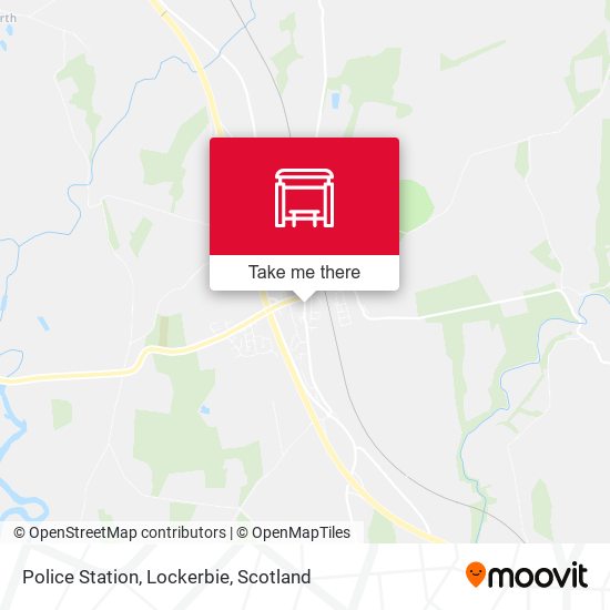 Police Station, Lockerbie map